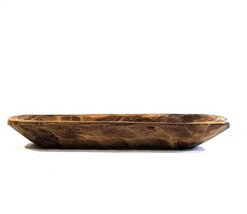 Baguette Dough Bowl, Decorative Bowl, Table Center Piece, Decorative Wood Bowl The New Dawn Bowl - Thumbnail 2