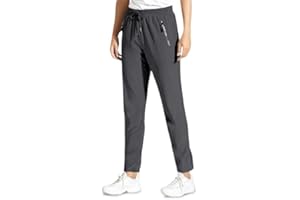 Conchem Unisex Ultra Stretch Quick Drying Pants, Stretch Active Pants, Slim Fit Breathable & Quick Dry