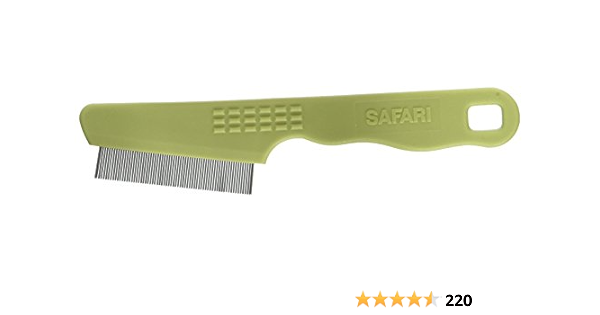 double row flea comb