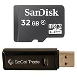 SanDisk 32GB Micro SDHC Class 4 TF Memory Card for