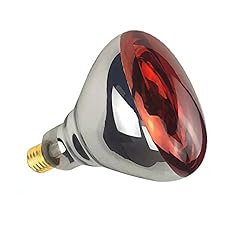 BONGBADA 2 Pack 250W Heat Lamp Red Infrared Bulbs