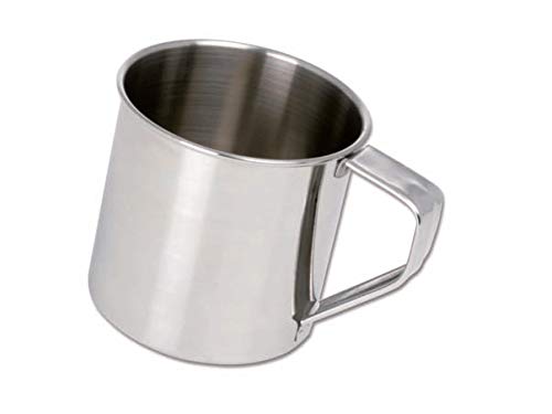 Chef Direct Stainless Steel Coffee Mug - Silver