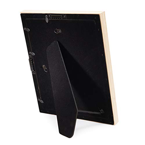 8x10 Picture Frame Natural Oak 2 Pack, Wall Mount or (8x10Natural