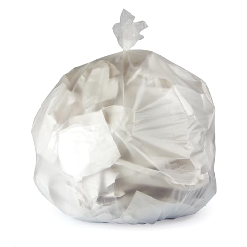 HBC Value Perfomance Can Liners 24"x33", Natural, 16Mic, 10/50, HDPE Liners