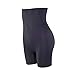 Amazingjoys Women's Hi-Waist Body Shaper Tummy Control Panty Smooth Thigh Slimmer, Black, Fits US SIZE 2-8