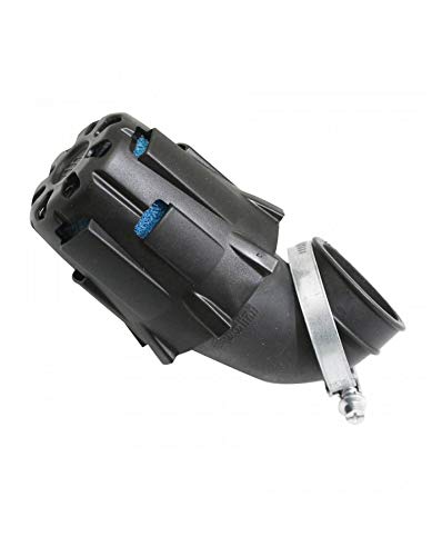 POLINI Filtre a air Blue air Box phva Noir Fixation Coudee 90/&deg; diam 37 203.0096