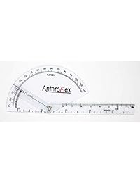 AnthroFlex Goniometer Set de 3: dedos, 6.0 in, 180 grados