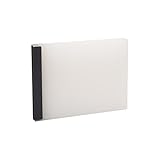 Pina Zangaro Lumen 8.5x11 Landscape Screwpost Binder, Polar (34937)