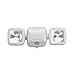 Mr. Beams MB3000 High Performance Wireless Battery Powered Motion Sensing LED Dual Head Security Spotlight, 500 Lumens, White, 1-Pack primary