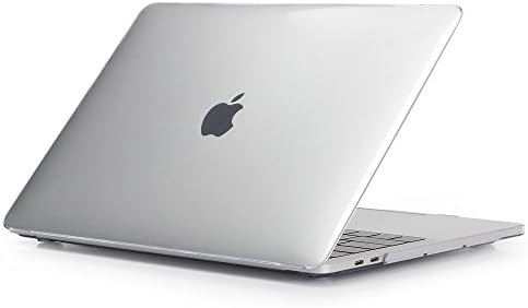 RYGOU Crystal Clear Hard Case Cover for New MacBook Pro Retina 15 Inch with Touch Bar Model:A1707 (Released in Oct 2016)
