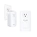TP-Link AC1200 Wi-Fi Range Extender AV1200 Powerline Edition with Outlet Pass-Through (TL-WPA8630P KIT)