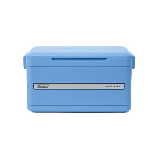 Hielera Plegable Snap 'N Go 35QT | Hielera rígida aislada |Capacidad de 33 litros | Mantiene el Hielo Durante 2 días| Revestimiento Interior extraíble |Compacta| Ideal para picnics y Camping