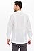 Squish Cuban Style Long Sleeve Guayabera Shirt, White, XL