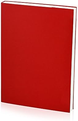 T-HAOHUA 260 Pages (130-Sheet) Thread-Bound Sketchbook - Premium 7” x 10” Inches Art Plus Sketchbook For Drawing, Typography, Fashion Sketching &amp; More - Best Journal Sketchbook for Artist (Red)