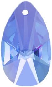 Magnificent Crystal Teardrop Prism 38mm Sapphire Crystal By CrystalPlace