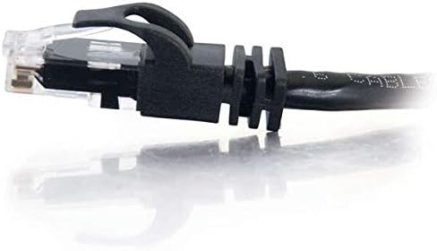 C2G 83405 0.5m Cat6 Booted Unshielded (UTP) Network Patch Cable - Black - Image 5
