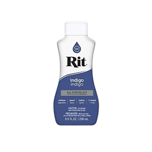 Rit Liquid Fabric Dye 236ml - 36 Colours (Indigo)