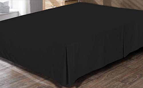 Utopia Bedding Bed Skirt - Soft Quadruple Pleated Dust Ruffle - Easy Fit with 16 Inch Tailored Drop  - //medicalbooks.filipinodoctors.org