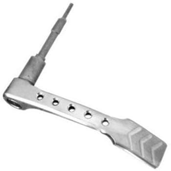 ModQuad Billet Arrows Extended Thumb Throttle Lever for Honda 400EX, 04-05 450R (TT2-1)