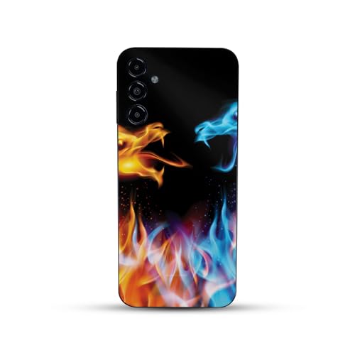 Phone Skin Compatible with Bark Phone - Dueling Dragons - Premium 3M Vinyl Prot…