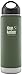 Klean Kanteen Wide Mouth Double Wall Insulated Water Bottle with Loop Cap, Vineyard Green, 20-Ounce