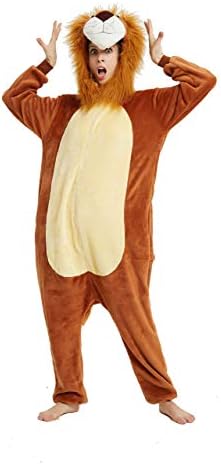 Unisex Onesie Costumes Pyjamas, Adult Women Men Animal Cosplay Halloween Homewear