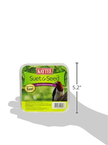 KAYTEE SUET CAKE SEED PET FOODM, ONE SIZE