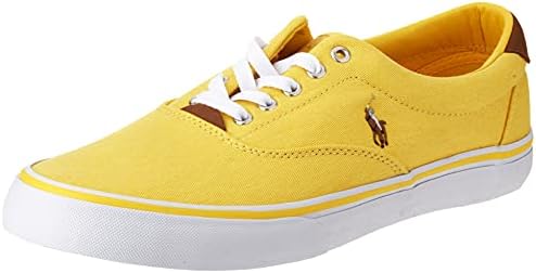 Polo Ralph Lauren Mens Thorton Sneaker Shoes, Color: Yellow  display picture 1