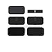 monbento - MB Original Black bento box - 2 tier leakproof lunch box for work/school lunch packing and meal prep - BPA free - Food grade safe food containers