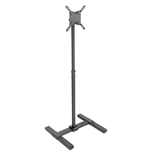 RICOO TV Ständer Neigbar Höhenverstellbar Universal für 13-42 Zoll, Fernsehständer FS0522, Stand Fernseh Standfuß Bodenständer Fernseher Standfuss bis 20 Kg max VESA 200x200 mm, TV Standfüße