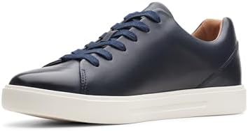 Un Costa Lace, Sneakers Basses Homme - Bleu (Navy Leather Navy Leather) - 42 EU