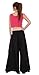 SNS Pure Cotton Long Palazzo Pants Women Trouser Black