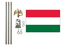 Hungary 3x5 ft Outdoor Flag and Flag Pole