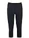 Hilor Women's High Waist UV Rash Guard Pants Crop Swim Leggings Sports Capri Tights