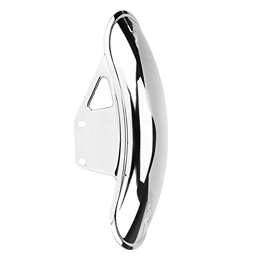 Cuque Front Fender Motorcycle Front Mud Guard Motorbike Mudguard Metal Front Fender Mud Guard for Suzuki GN125 GN250(Chrome)