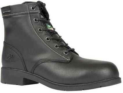 Work Boots, Stl, Wmn, Blk, 9.5, PR