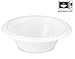 [400 Count] Plasti Plus Disposable Plastic White 12 oz Heavy Weight Soup Bowls, Great For Weddings, Home, Office, School, Party, Picnics, Take-out, Fast Food, Outdoor, Events, Or Every Day Use,