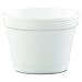 Dart 4J6 Bowl Containers, Foam, 4oz, White (Case of 1000)