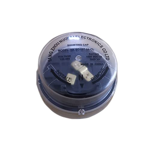 CENPEK 2Pcs Outdoor Twist-Lock Thermal Photocontrol with Time Delay - Controls Lighting 120-Volt Twist Lock Light Sensor with Photocell Dusk to Dawn Light Sensor