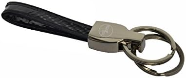 MGCFTan Genuines Carbon Fiber Keychain - Safe, Latch Secured &amp; Useful Key Ring - Elegant Detachable Key Chain(Black)