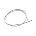 Musiclily 1650mm Plastic Acoustic Guitar Binding Purfling Strip for Acoustic Classical Guitar, White(Pack of 10)