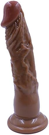 Lxyxyl Wand, Comfortable and Flexible Suction Cup Hands-Free Lifelike Dilidó Female Masturbation Stick