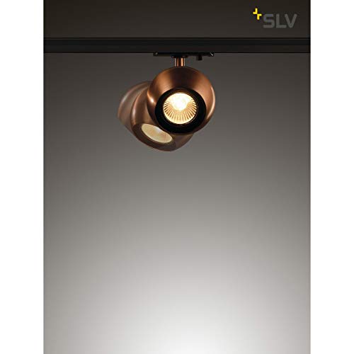 SLV 1-fasesysteem armatuur LIGHT EYE/spot, led spot, plafondspot, plafondarmatuur, railsysteem, binnenverlichting / GU10… - Afbeelding 3