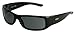 3M Safety Glasses, Moon Dawg, ANSI Z87, Anti-Fog, Gray Lens, Black Frame, Wide Temples, Lightweight, Durable