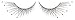 Zinkcolor White Pearl False Synthetic Eyelashes D112 Dance Halloween Costume