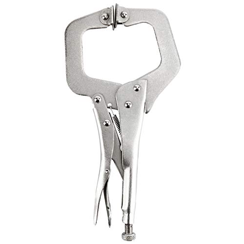 YaeGarden 11'' C Clamp Locking Pliers Vise Grip Adjustable w/Swivel Pad (5)