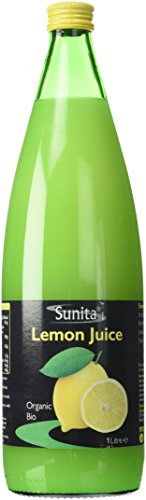 Sunita Lemon Juice Organic 1 Litre (Pack of 6)
