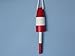 Hampton Nautical Wooden Red Cape Rock Lobster Trap Buoy, 15