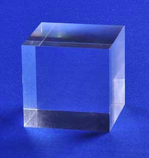 Acrylic Blocks 3" Thick | Acrylic Columns | Polished Acrylic Block | F34