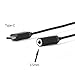 Belker Type C to 3.5mm Audio Headphone Stereo Adapter Connector/ 2 Pcs USB C to 3.5mm Audio Microphone Female Adapter for Moto Z Droid, XPS13, CDLA, Headphone and other Type C Port Devices (Black)